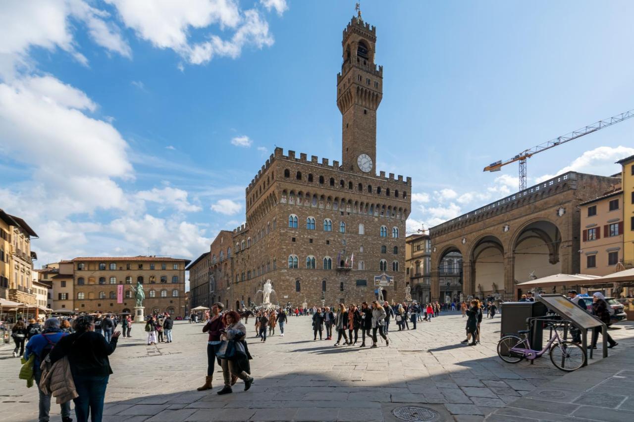 Apartamento La Loggia Della Signoria Charming Loft Florencia Exterior foto